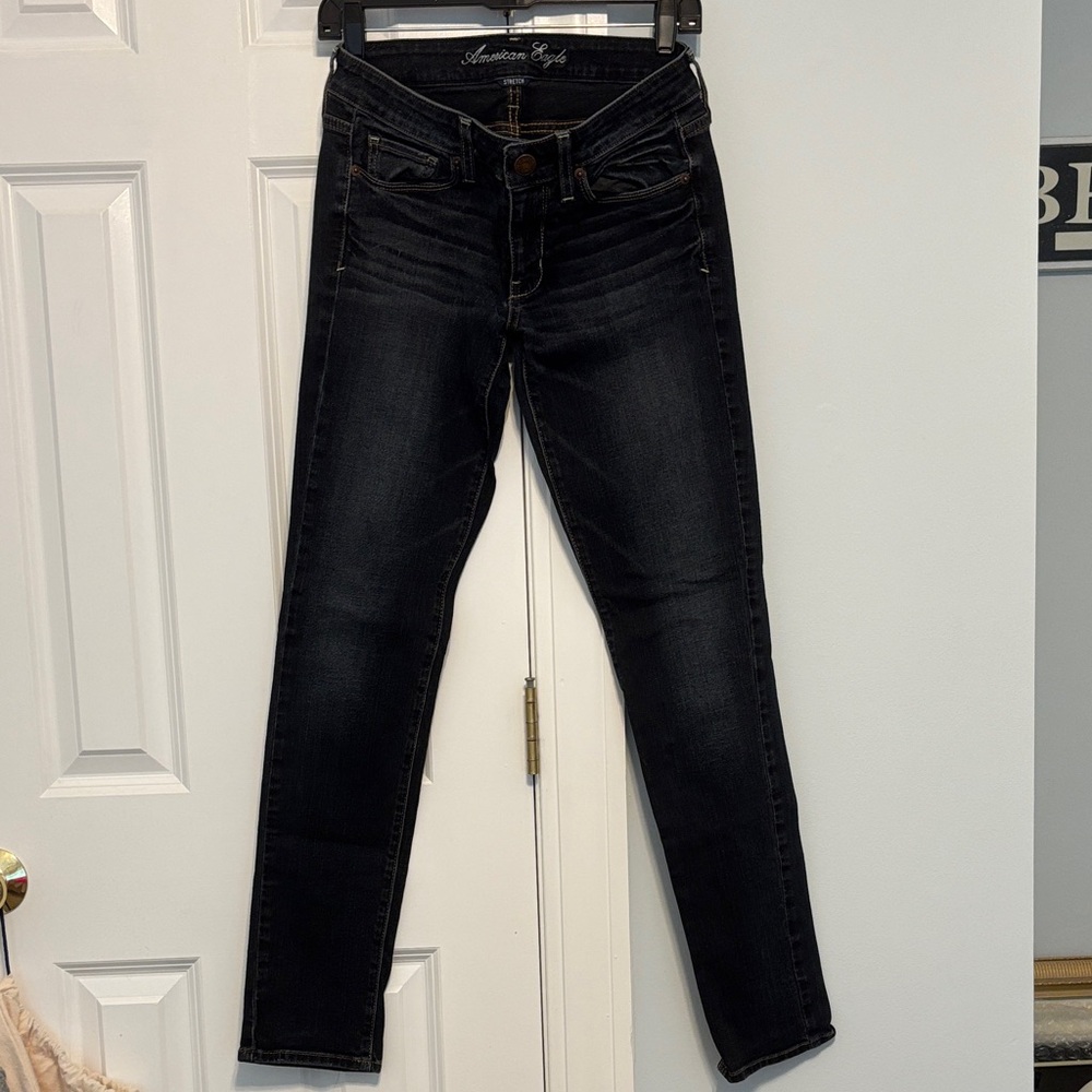 American Eagle Outfitters Women's Black Skinny Jeans